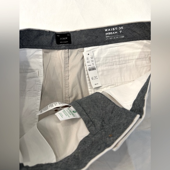 J Crew Chino shorts NWT 🆕 size 35 - Picture 6 of 7